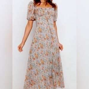 Petal & Pup Floral Midi Dress